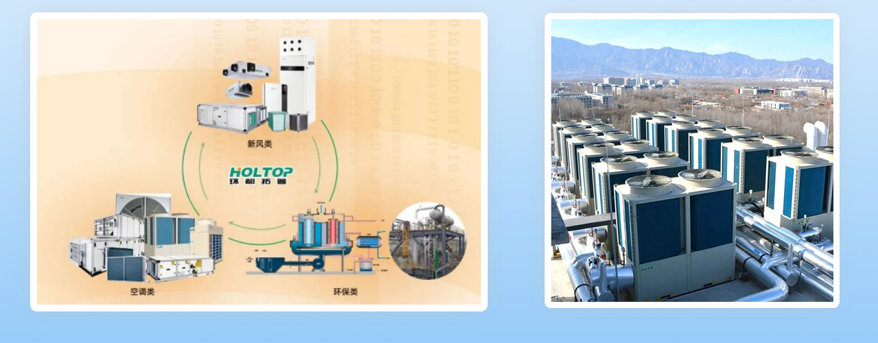 HOLTOP HVAC-Luftreinigungsprodukte energiesparend