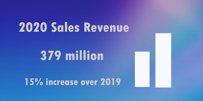 Försäljningsintäkter 2020