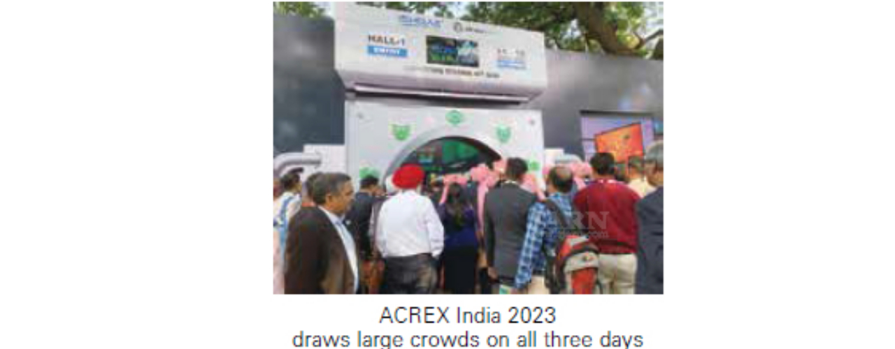 ACREX India 2023 HVAC هولتوب