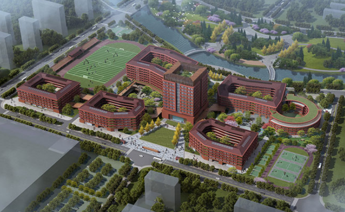 Westbezirksprojekt der an die Hangzhou Normal University angeschlossenen experimentellen Schule
