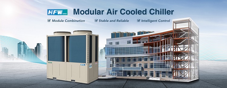 Chiller refrigerado por aire modular