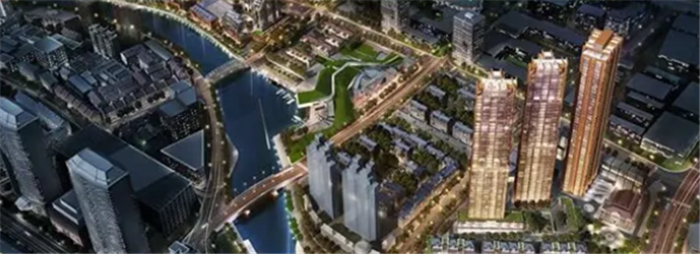 Wuxi overzees Chinees stadsproject