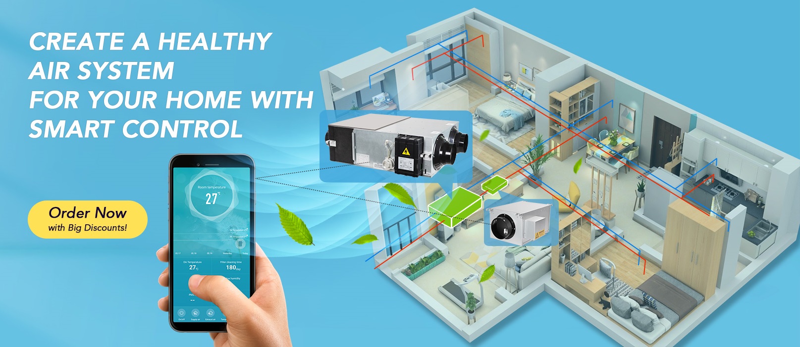 wifi energy recovery ventilator