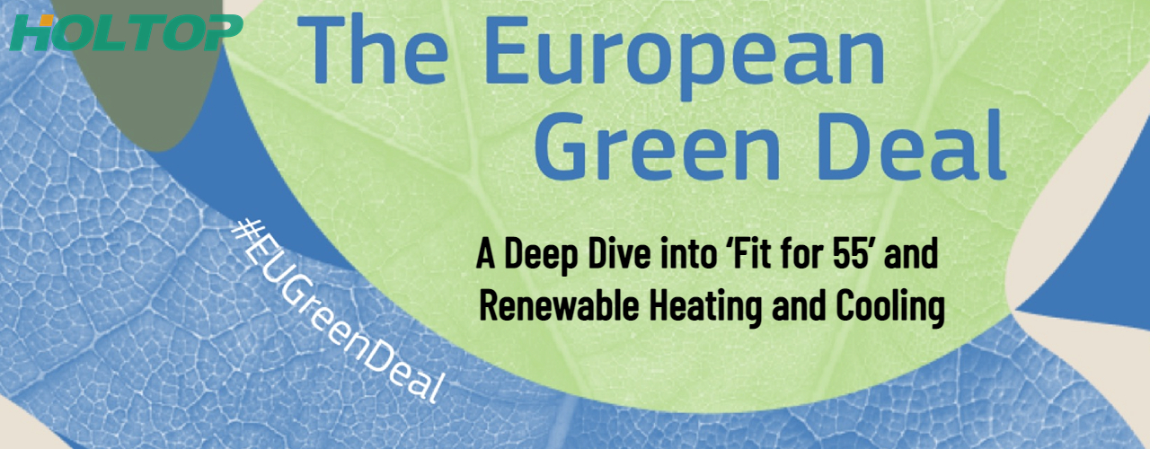 Europese Green Deal Geschikt voor 55 European Heat Pump Association EHPA Hernieuwbare verwarming en koeling