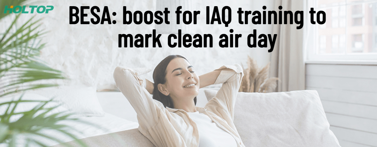 BESA vnitřní kvalita vzduchu IAQ ventilace